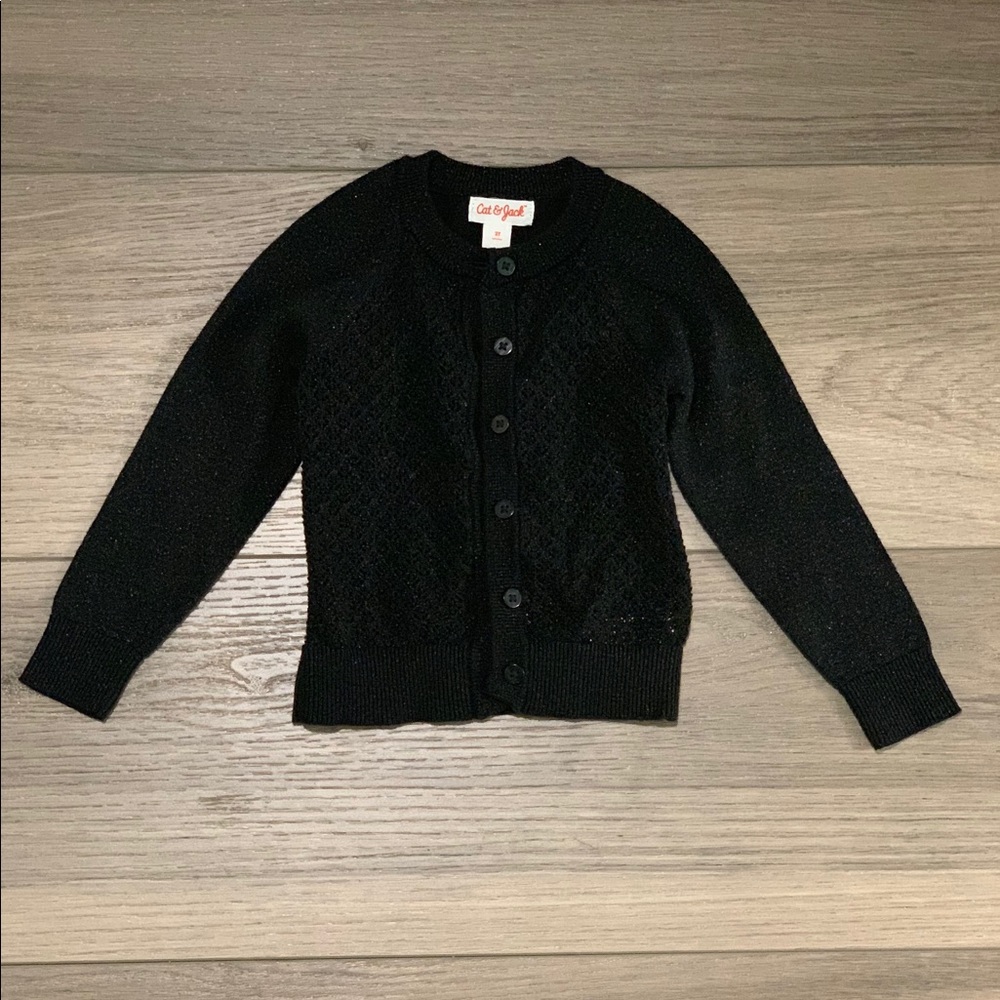 Sparkly cardigan; toddler girls